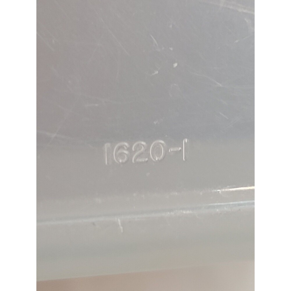 Vintage Tupperware 11 Cup Modular Mate #1620-1 w/ Brown Lid #1623-8 - Picture 7 of 8